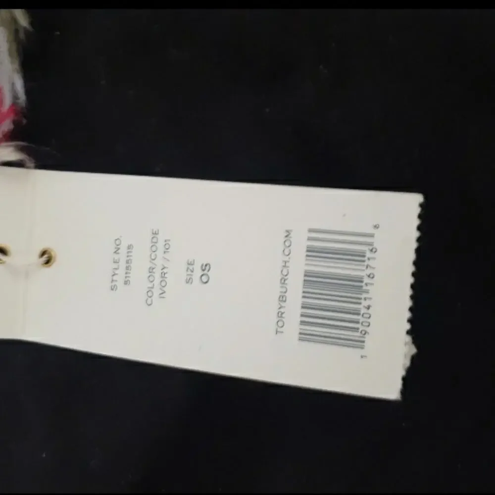NEW Tory Burch Scarf With Logo Women's